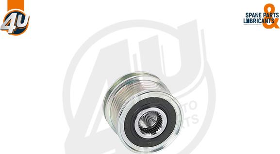 4U Autoparts 32611VV - Шкив генератора, муфта mashina-shop.ru