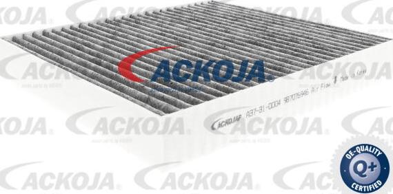 ACKOJA A37-31-0004 - Фильтр воздуха в салоне mashina-shop.ru