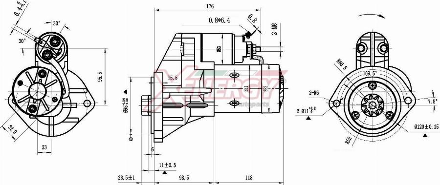 AP XENERGY XST13020AD - Стартер mashina-shop.ru