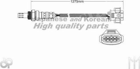 Ashuki 9200-49462 - Лямбда-зонд, датчик кислорода mashina-shop.ru