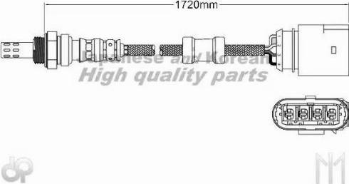 Ashuki 9200-49148 - Лямбда-зонд, датчик кислорода mashina-shop.ru