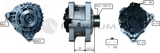 Ashuki PAL17-2010 - Генератор mashina-shop.ru