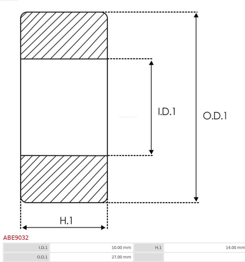 AS-PL ABE9032 - Подшипник mashina-shop.ru