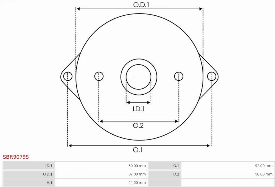 AS-PL SBR9079S - Крышка стартера, карбюратор mashina-shop.ru