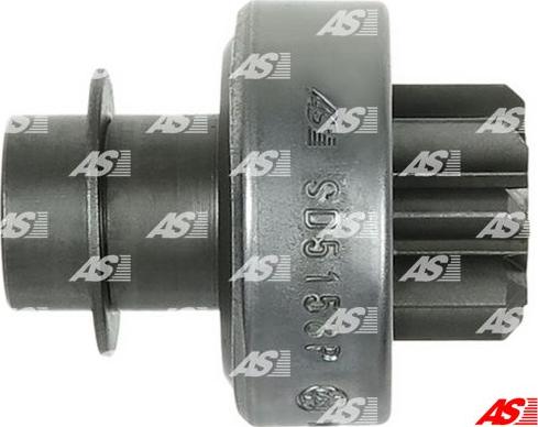 AS-PL SD5158P - Ведущая шестерня, бендикс, стартер mashina-shop.ru