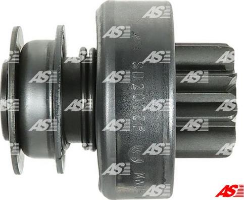 AS-PL SD2072P - Ведущая шестерня, бендикс, стартер mashina-shop.ru