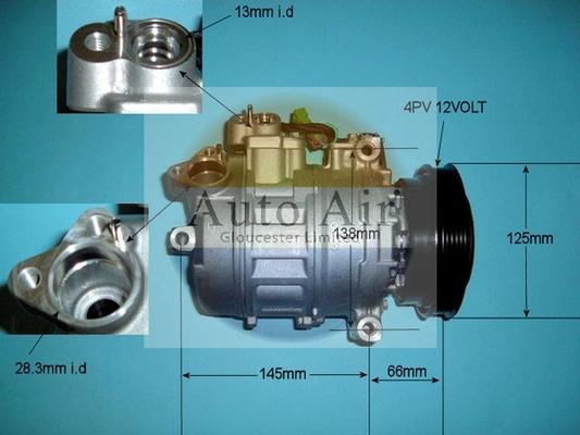 Auto Air Gloucester 14-9694 - Компрессор кондиционера mashina-shop.ru