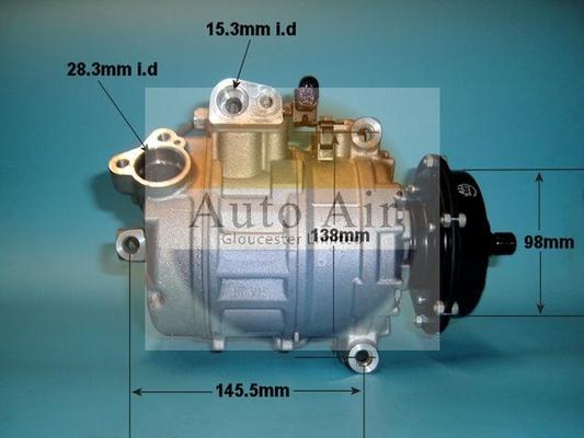 Auto Air Gloucester 14-1263 - Компрессор кондиционера mashina-shop.ru