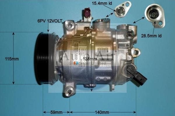 Auto Air Gloucester 14-1274 - Компрессор кондиционера mashina-shop.ru