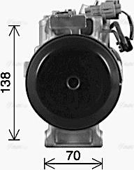 Ava Quality Cooling MSAK742 - Компрессор кондиционера mashina-shop.ru