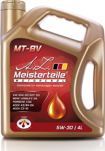 A.Z. Meisterteile MT-8V 5W-30 4L - Моторное масло mashina-shop.ru