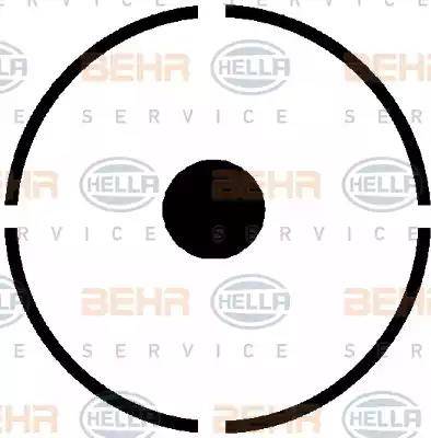 BEHR HELLA Service 8FK 351 175-011 - Компрессор кондиционера mashina-shop.ru