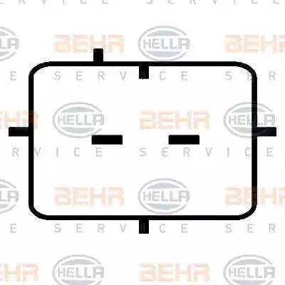 BEHR HELLA Service 8FK 351 127-871 - Компрессор кондиционера mashina-shop.ru