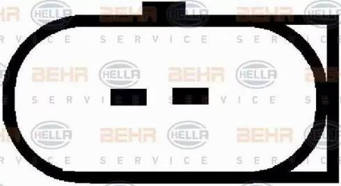 BEHR HELLA Service 8FK 351 316-141 - Компрессор кондиционера mashina-shop.ru