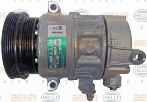 BEHR HELLA Service 8FK 351 322-341 - Компрессор кондиционера mashina-shop.ru