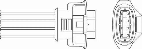 BorgWarner (BERU) OPH082 - Лямбда-зонд, датчик кислорода mashina-shop.ru