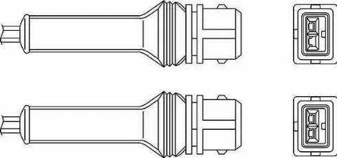 BorgWarner (BERU) OZH066 - Лямбда-зонд, датчик кислорода mashina-shop.ru