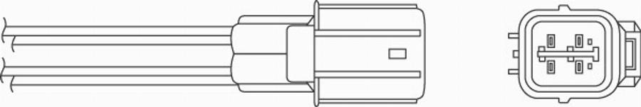 BorgWarner (BERU) 0 824 010 155 - Лямбда-зонд, датчик кислорода mashina-shop.ru