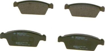 BOSCH 0 986 494 066 - Тормозные колодки, дисковые, комплект mashina-shop.ru