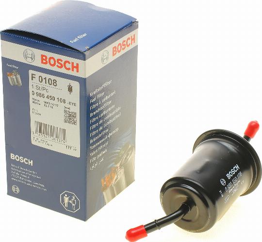 BOSCH 0 986 450 108 - Топливный фильтр mashina-shop.ru