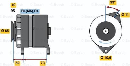 BOSCH 0 986 030 940 - Генератор mashina-shop.ru