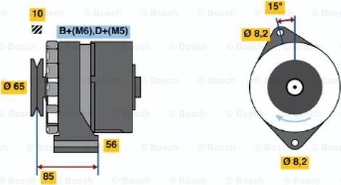 BOSCH 0 986 030 920 - Генератор mashina-shop.ru