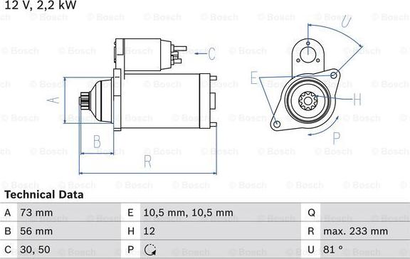 BOSCH 0 986 020 721 - Стартер mashina-shop.ru