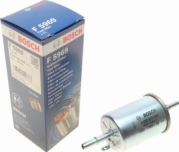 BOSCH 0 450 905 969 - Топливный фильтр mashina-shop.ru