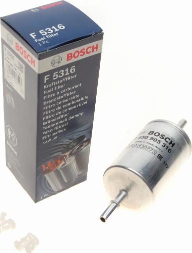 BOSCH 0 450 905 316 - Топливный фильтр mashina-shop.ru