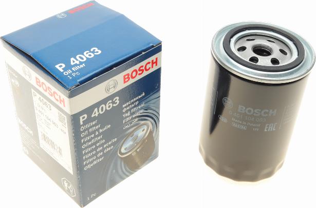 BOSCH 0 451 104 063 - Масляный фильтр mashina-shop.ru