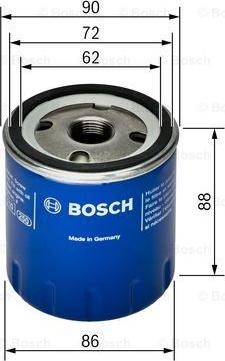 BOSCH 0 451 103 189 - Масляный фильтр mashina-shop.ru