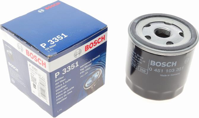 BOSCH 0 451 103 351 - Масляный фильтр mashina-shop.ru