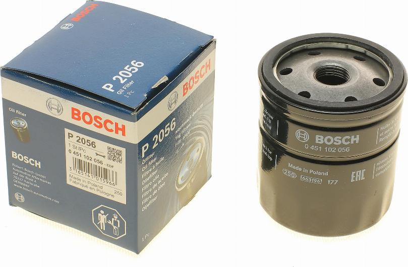 BOSCH 0 451 102 056 - Масляный фильтр mashina-shop.ru