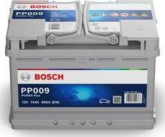 BOSCH 0 092 PP0 090 - Стартерная аккумуляторная батарея, АКБ mashina-shop.ru