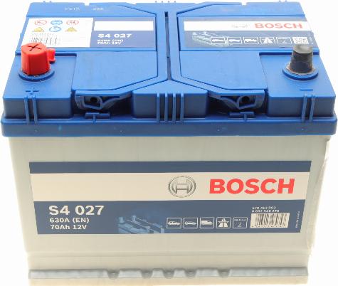 BOSCH 0 092 S40 270 - Стартерная аккумуляторная батарея, АКБ mashina-shop.ru