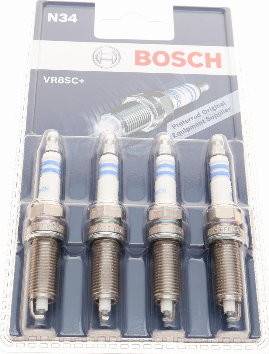 BOSCH 0 242 129 800 - Свеча зажигания mashina-shop.ru