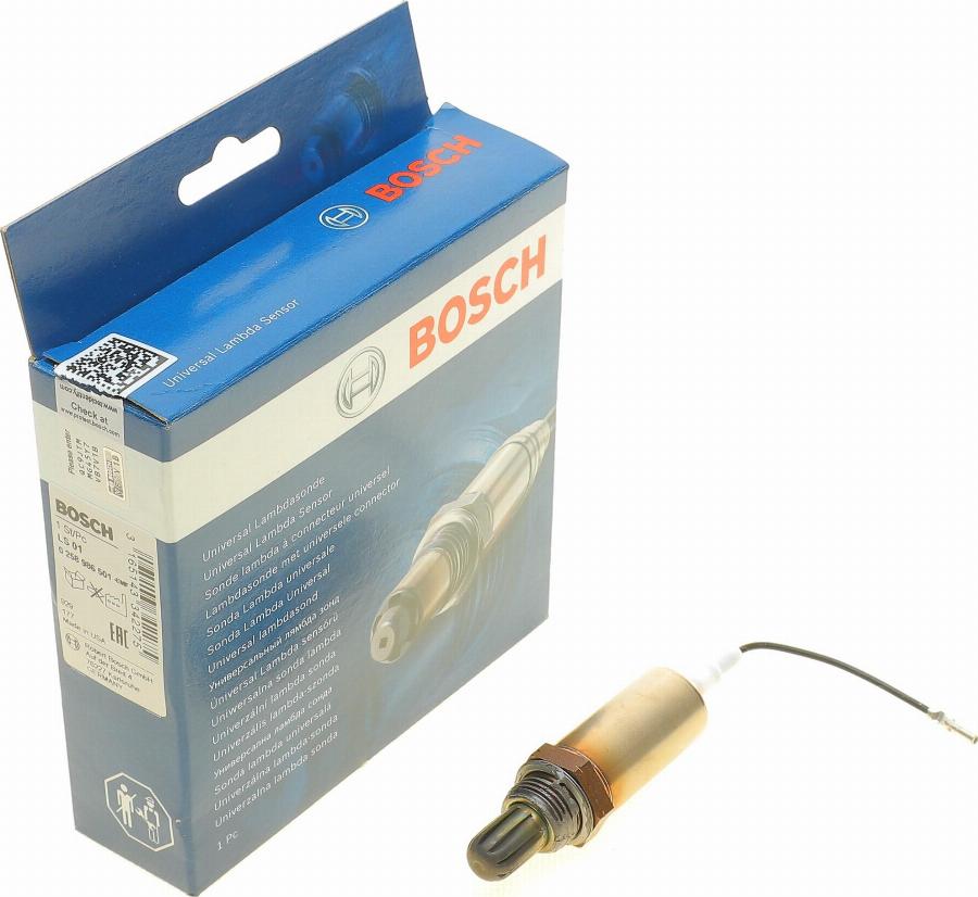 BOSCH 0 258 986 501 - Лямбда-зонд, датчик кислорода mashina-shop.ru