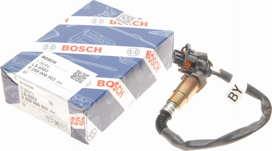 BOSCH 0 258 006 503 - Лямбда-зонд, датчик кислорода mashina-shop.ru