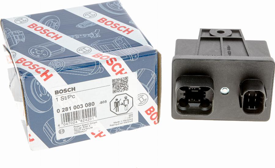 BOSCH 0 281 003 080 - Блок управления, реле, система накаливания mashina-shop.ru