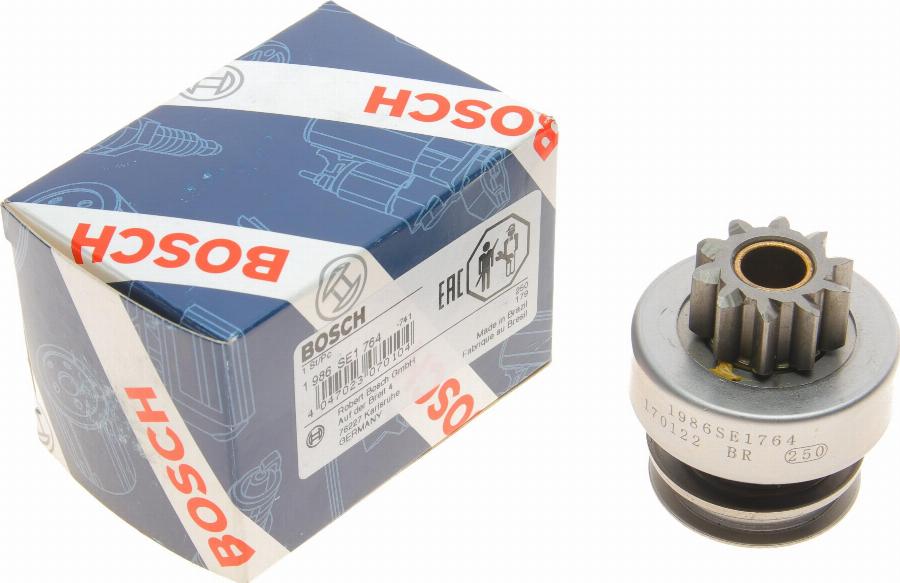 BOSCH 1 986 SE1 764 - Ведущая шестерня, бендикс, стартер mashina-shop.ru