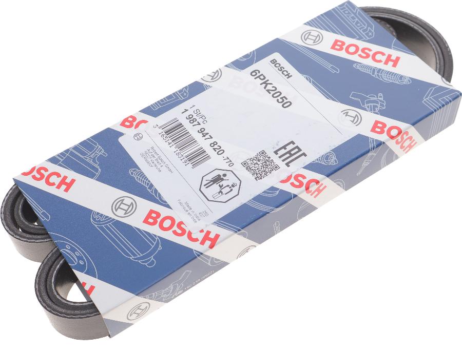 BOSCH 1 987 947 820 - Поликлиновой ремень mashina-shop.ru