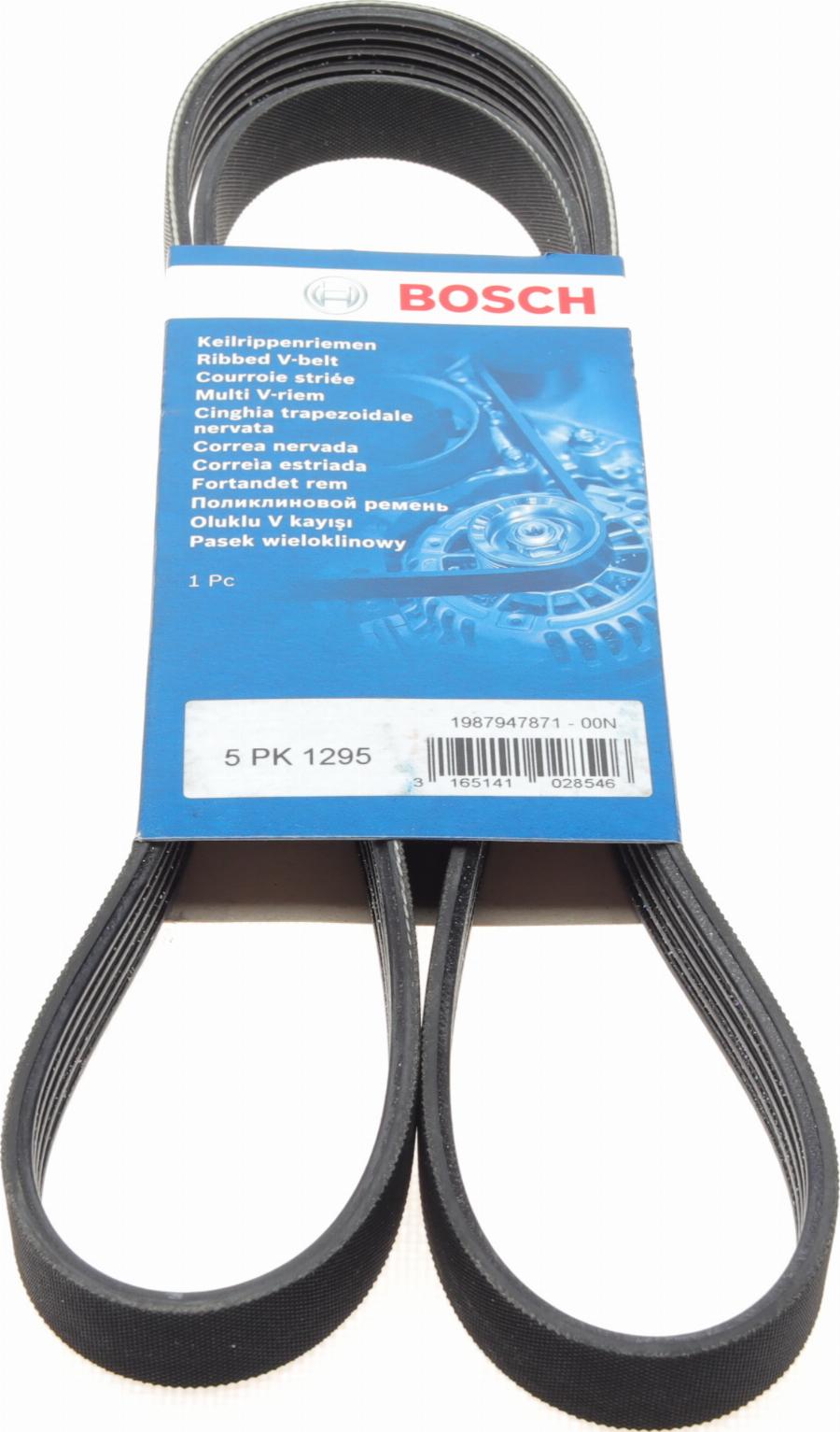 BOSCH 1 987 947 871 - Поликлиновой ремень mashina-shop.ru