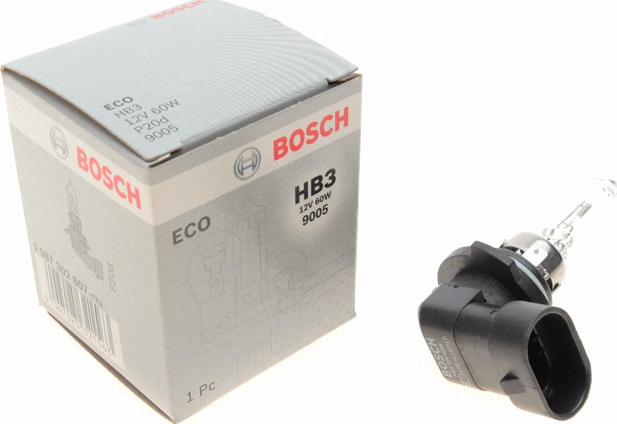 BOSCH 1 987 302 807 - Лампа накаливания, фара дальнего света mashina-shop.ru