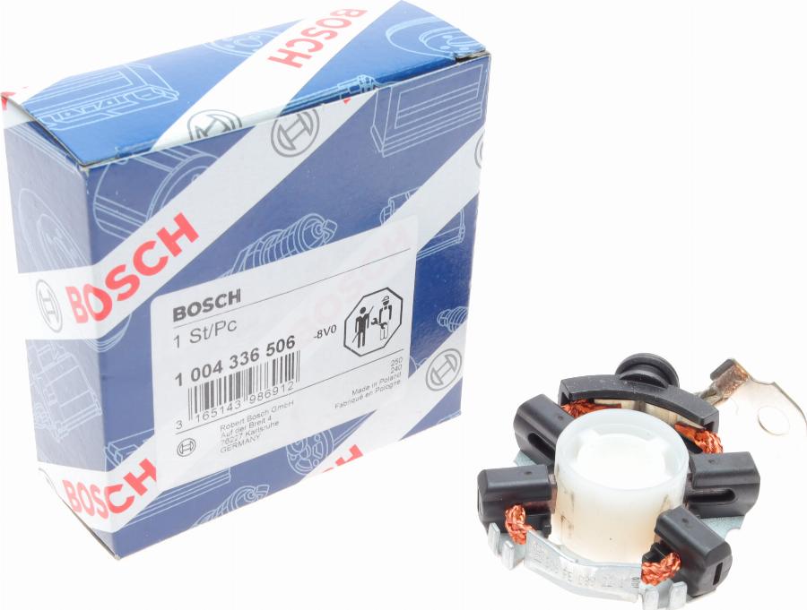 BOSCH 1 004 336 506 - Кронштейн, угольная щетка mashina-shop.ru