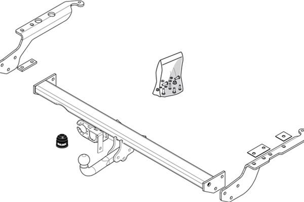 Brink 402300 - Прицепное устройство, фаркоп mashina-shop.ru