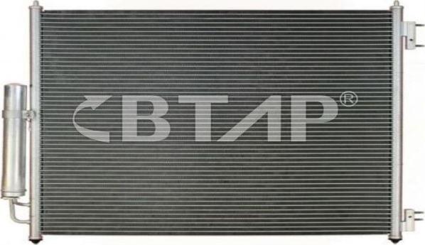 BTAP BDC819-029 - Конденсатор кондиционера mashina-shop.ru