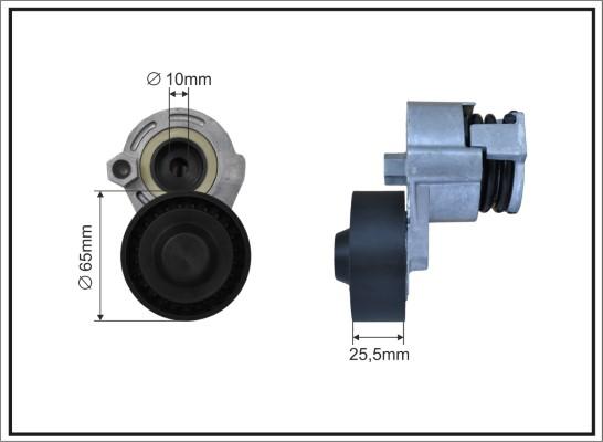 Caffaro 119100SP - Натяжитель, поликлиновый ремень mashina-shop.ru