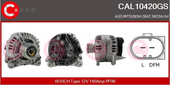 Casco CAL10420GS - Генератор mashina-shop.ru