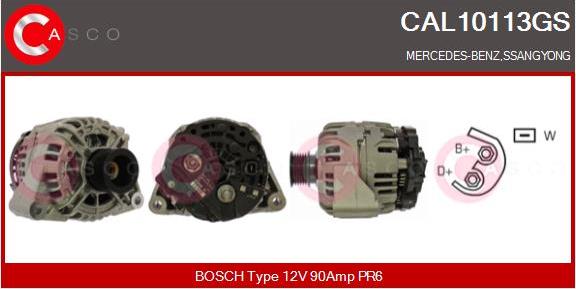 Casco CAL10113GS - Генератор mashina-shop.ru