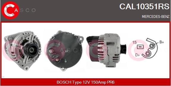 Casco CAL10351RS - Генератор mashina-shop.ru